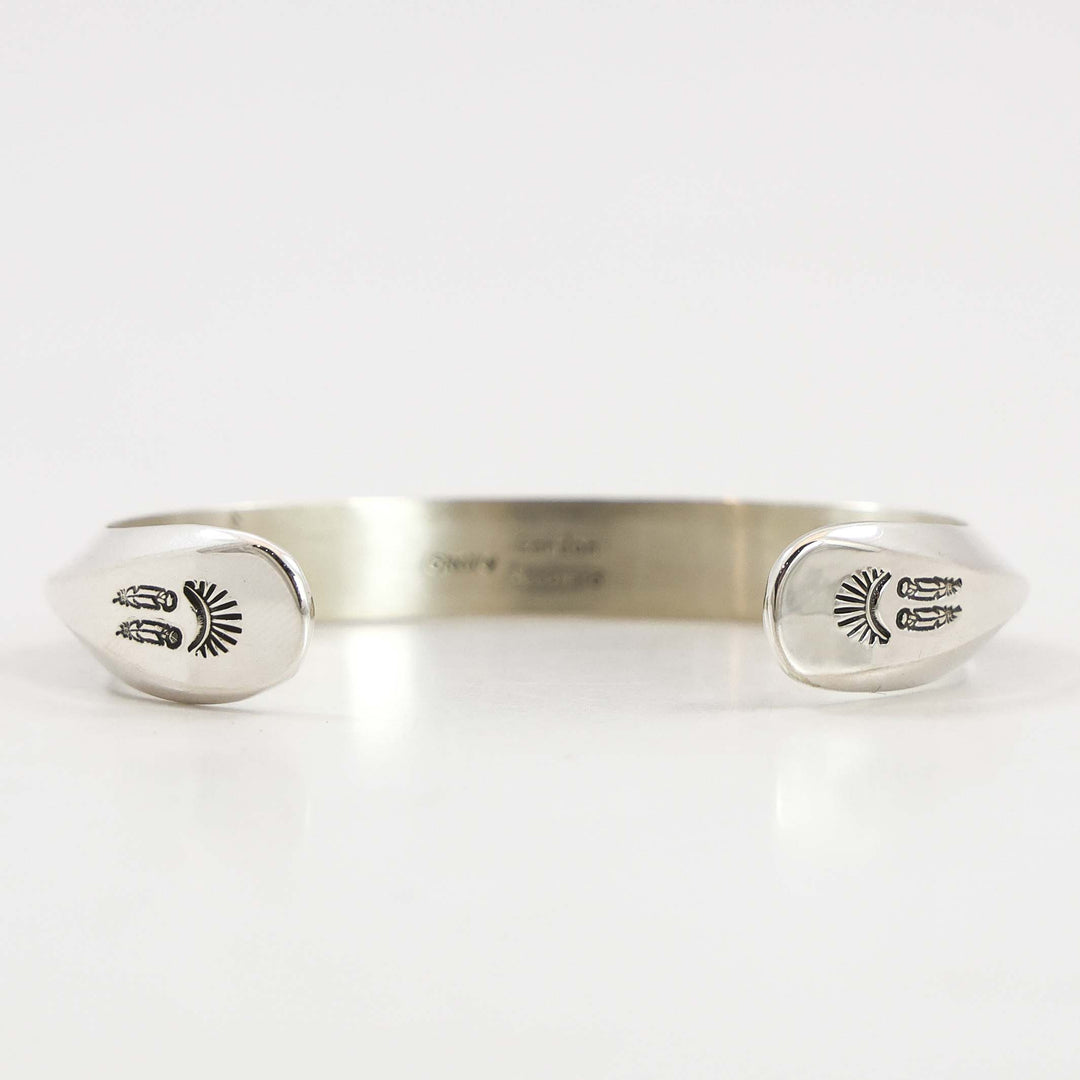 Stamped Silver Cuff