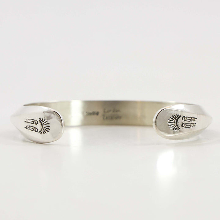 Stamped Silver Cuff