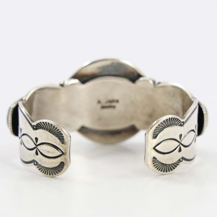 Agate and Spiny Oyster Shell Cuff