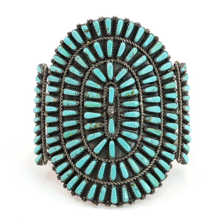 1960s Turquoise Cluster Cuff