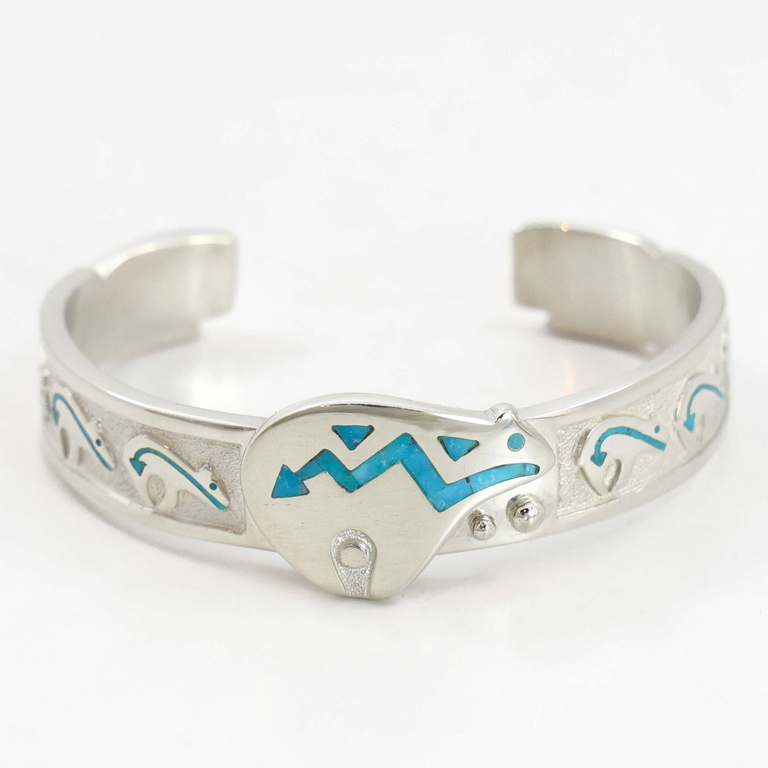 Turquoise Bear Cuff