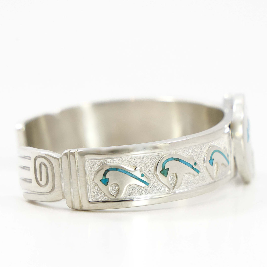 Turquoise Bear Cuff