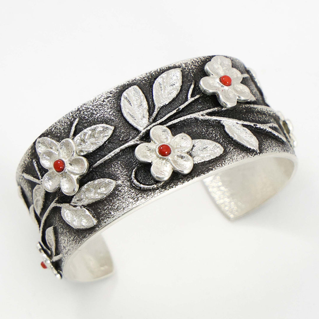 Coral Flower Cuff
