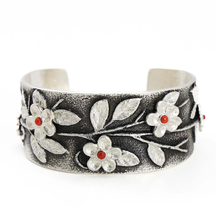 Coral Flower Cuff