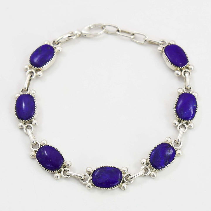 Lapis Link Bracelet