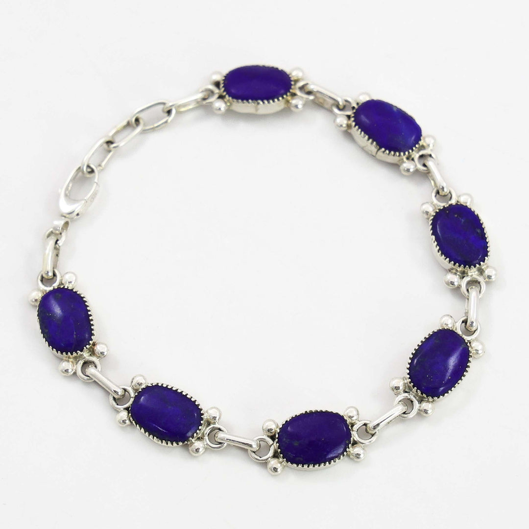 Lapis Link Bracelet