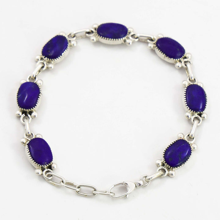 Lapis Link Bracelet