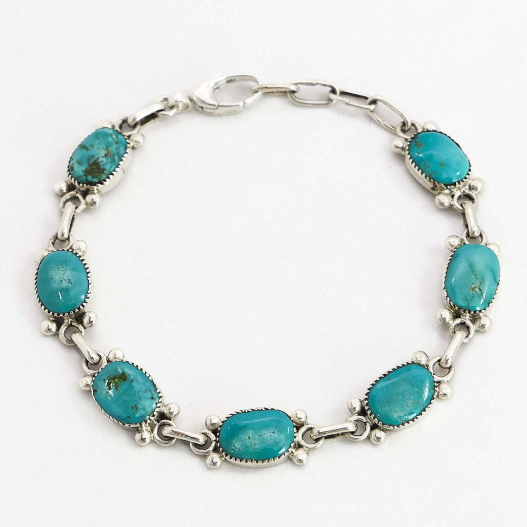 Fox Turquoise Link Bracelet