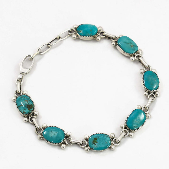 Fox Turquoise Link Bracelet