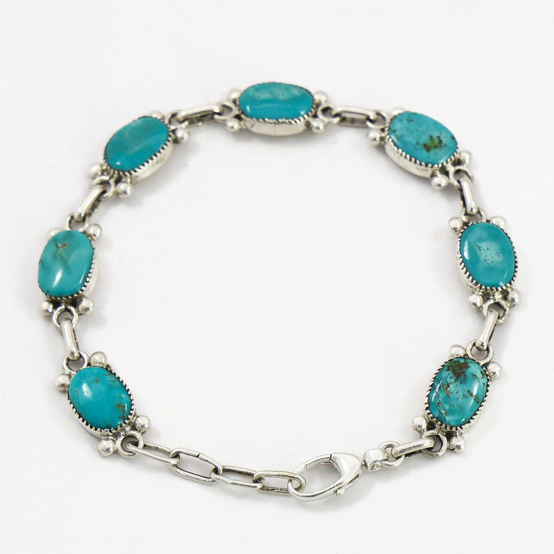 Fox Turquoise Link Bracelet