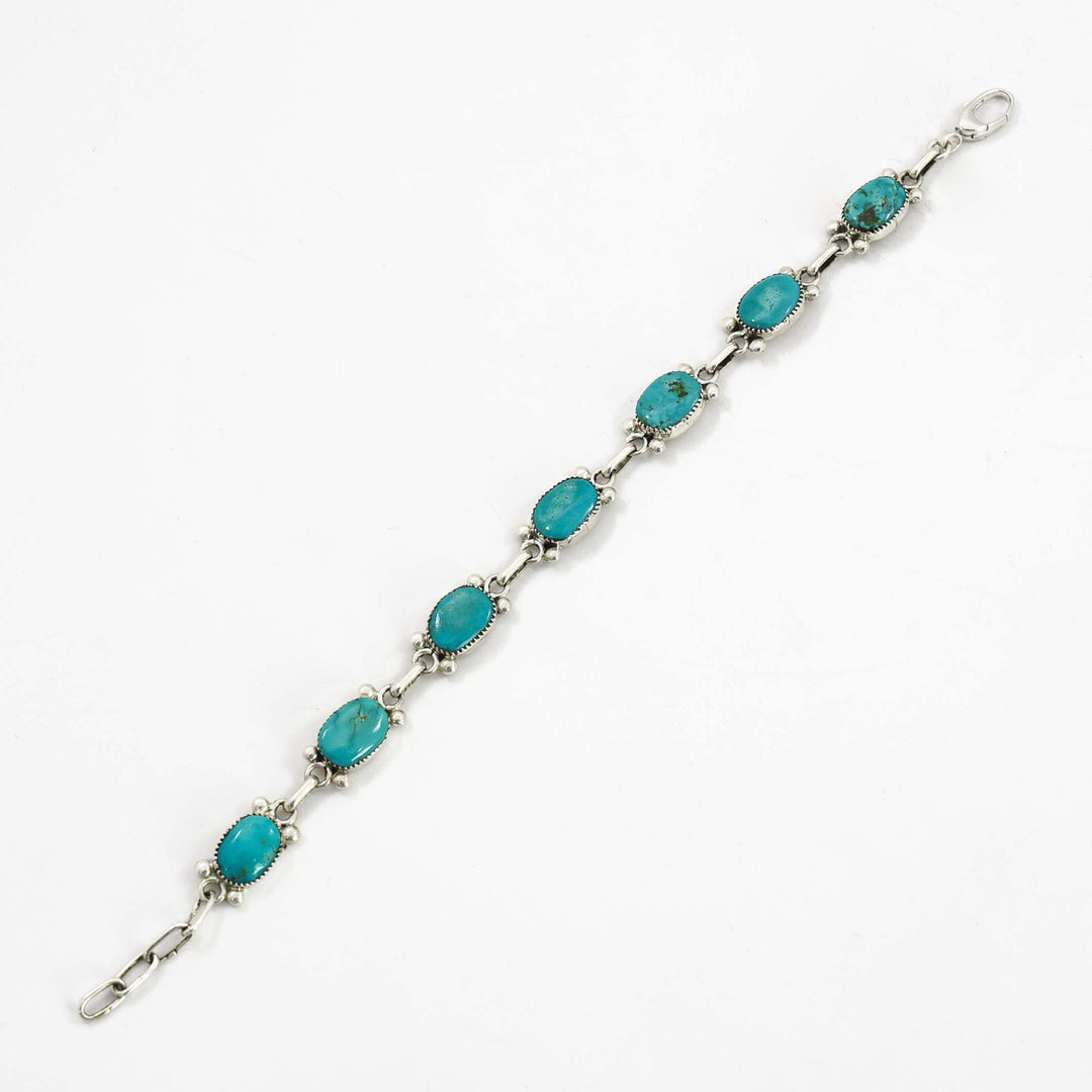Fox Turquoise Link Bracelet