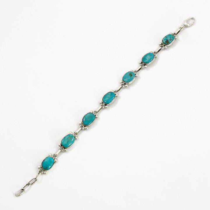 Fox Turquoise Link Bracelet
