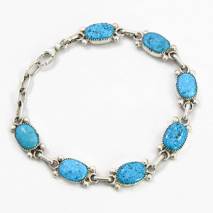 Kingman Turquoise Link Bracelet