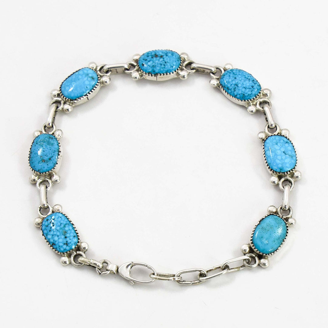 Kingman Turquoise Link Bracelet