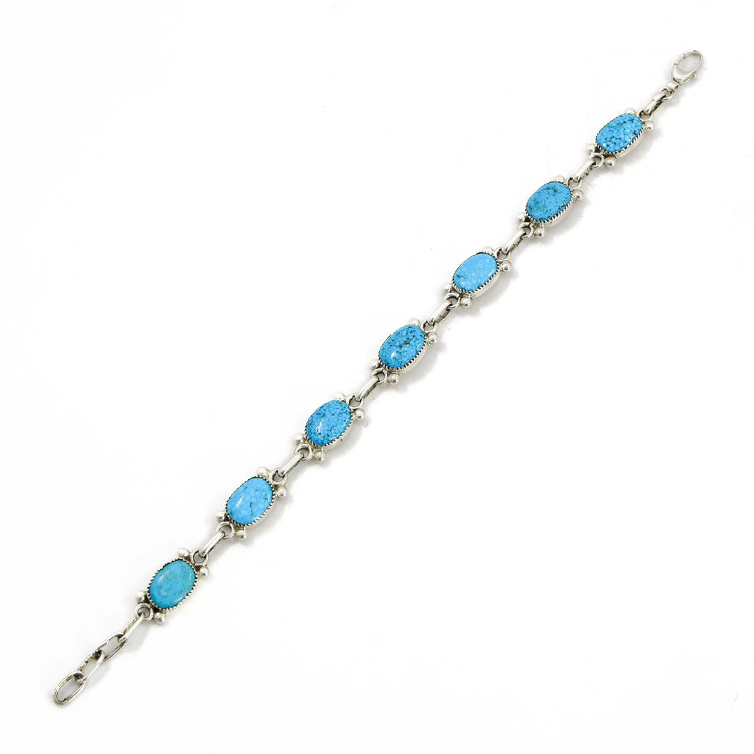 Kingman Turquoise Link Bracelet