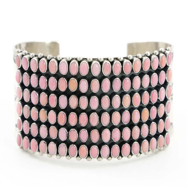 Pink Conch Shell Cuff