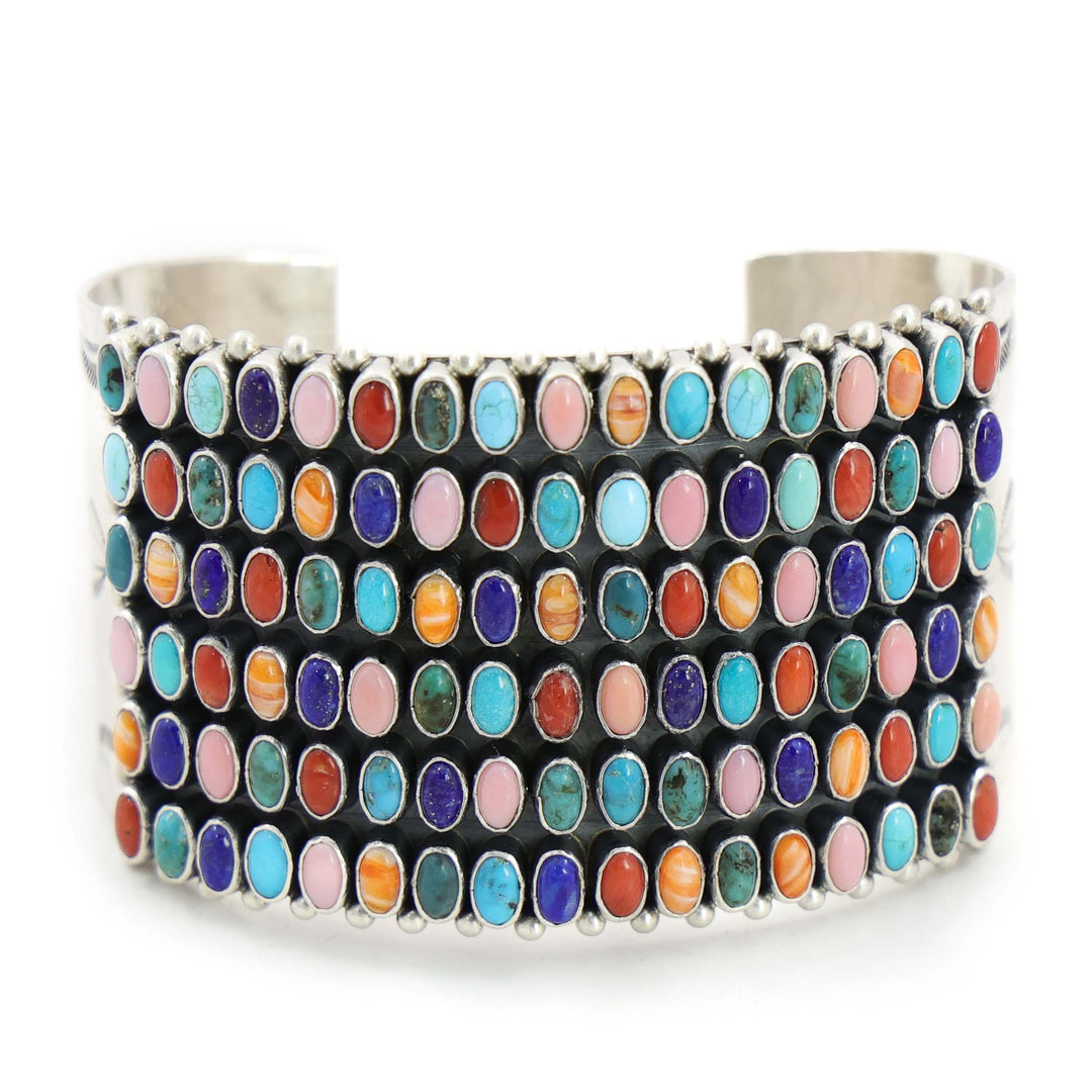 Multi-Stone Cuff