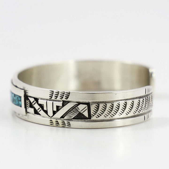 Turquoise Inlay Cuff