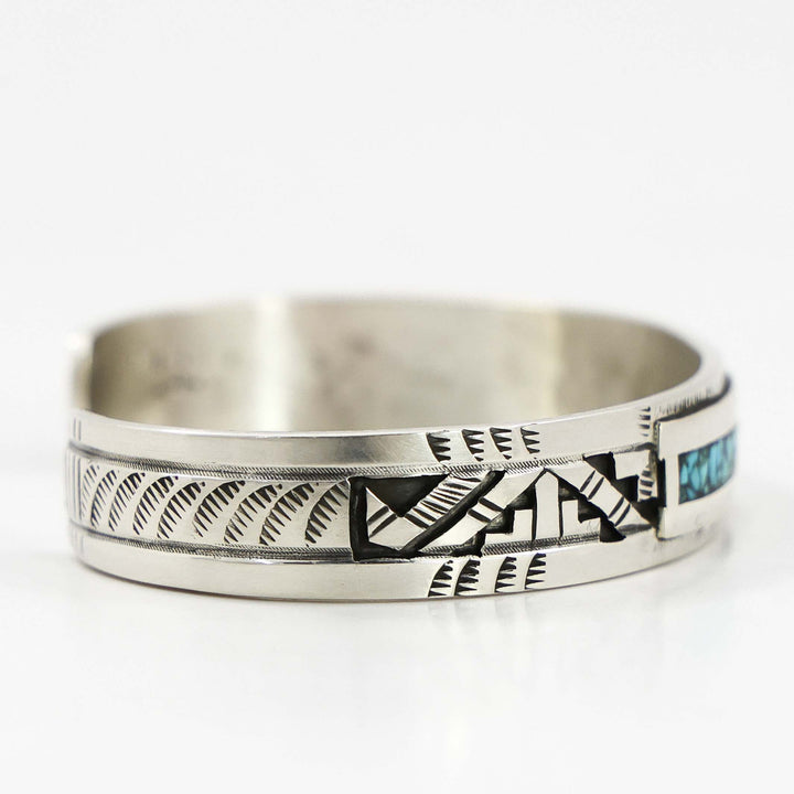 Turquoise Inlay Cuff