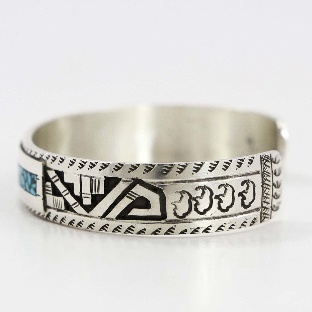 Turquoise Inlay Cuff