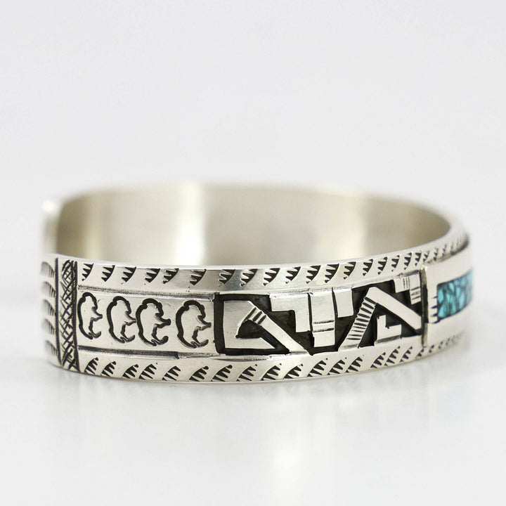 Turquoise Inlay Cuff
