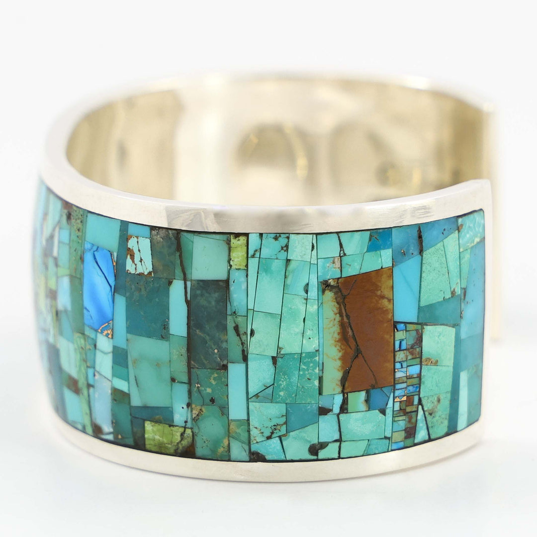 Turquoise Inlay Cuff