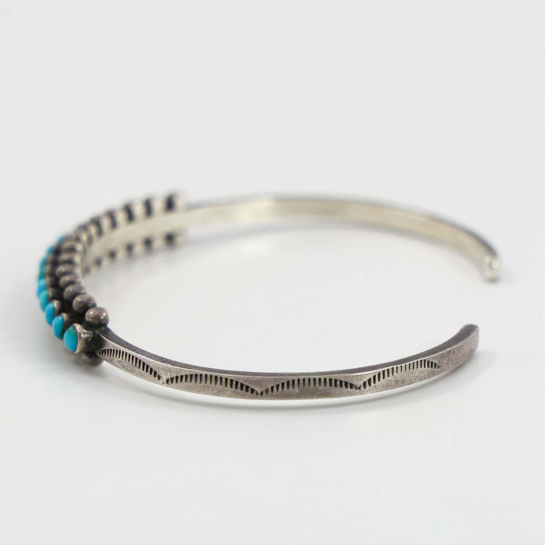 1940s Turquoise Row Cuff