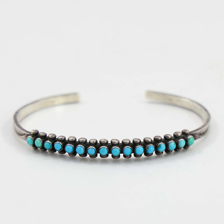 1940s Turquoise Row Cuff