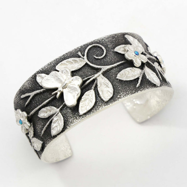 Butterfly and Flower Cuff