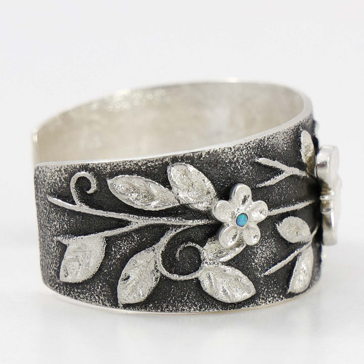 Butterfly and Flower Cuff