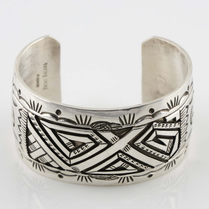 Silver Overlay Cuff