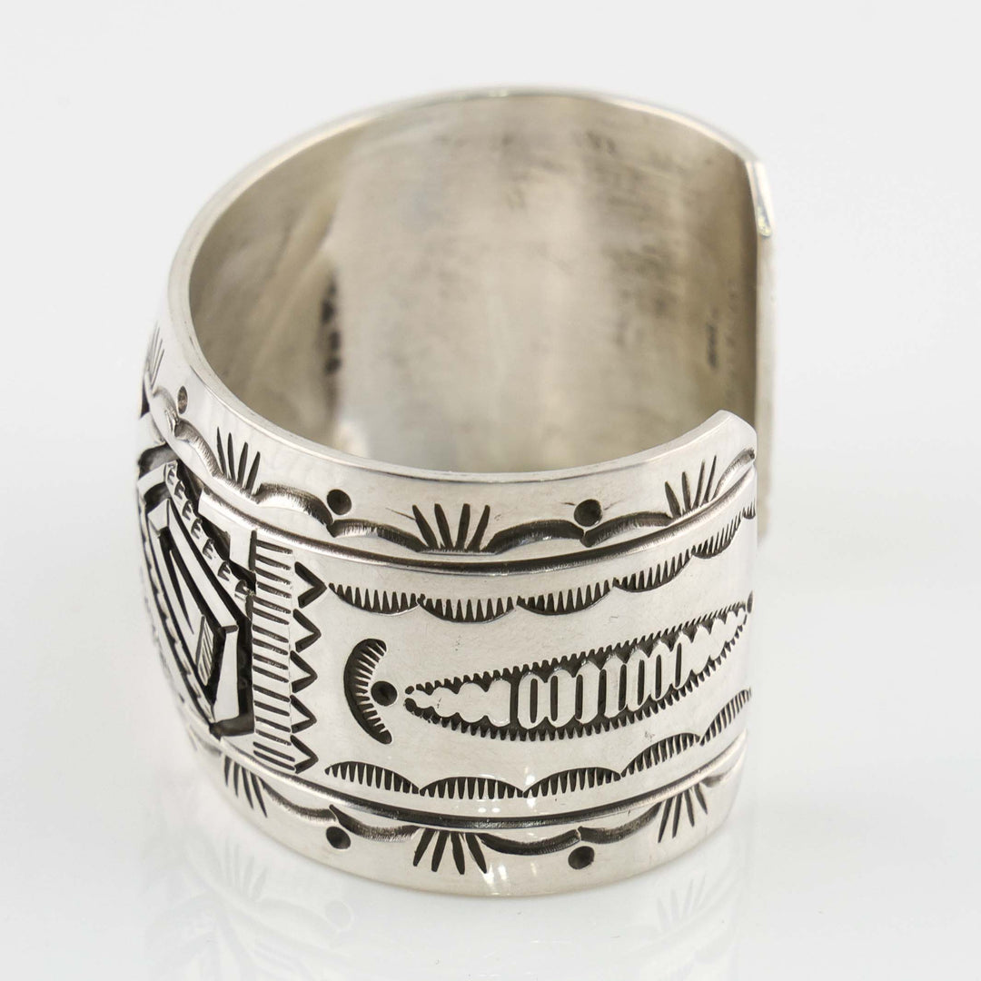 Silver Overlay Cuff