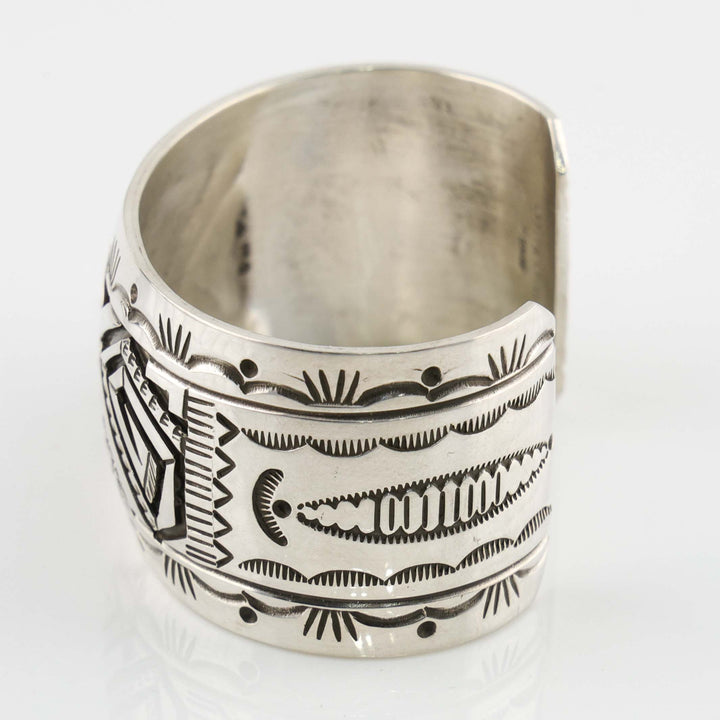 Silver Overlay Cuff