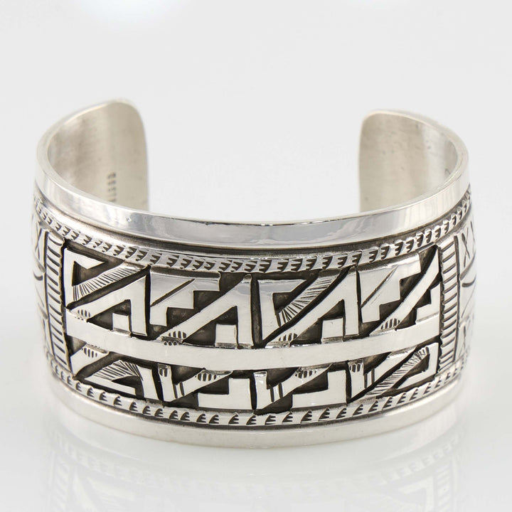 Silver Overlay Cuff
