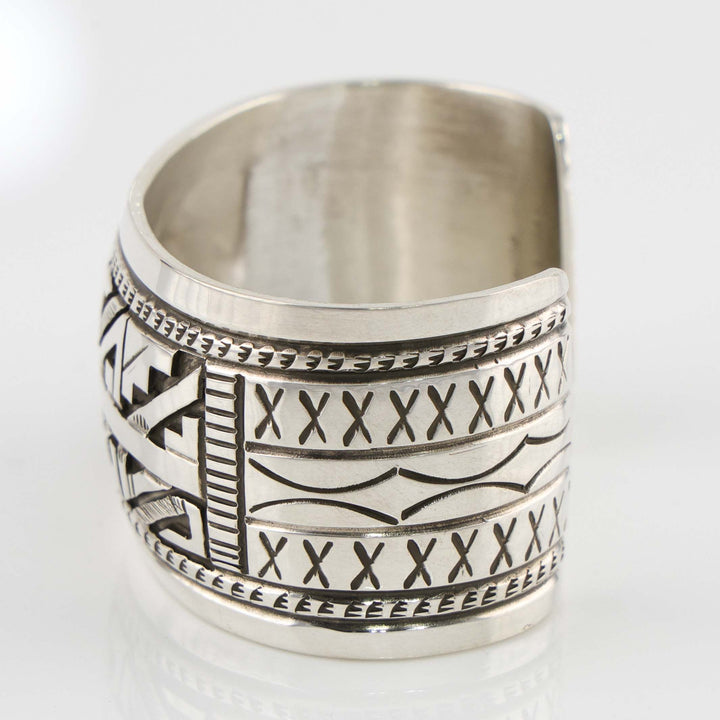 Silver Overlay Cuff
