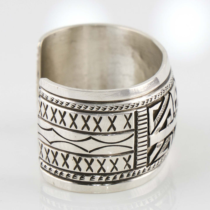 Silver Overlay Cuff