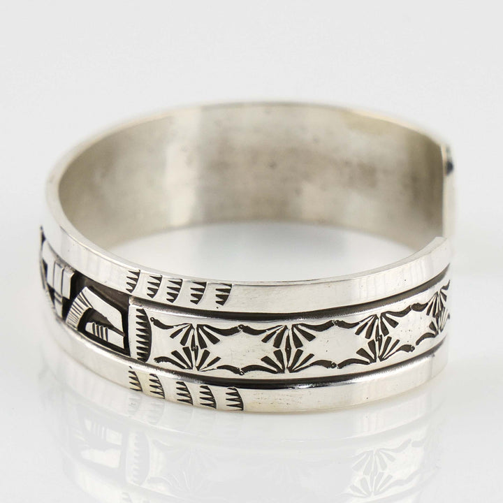 Silver Overlay Cuff