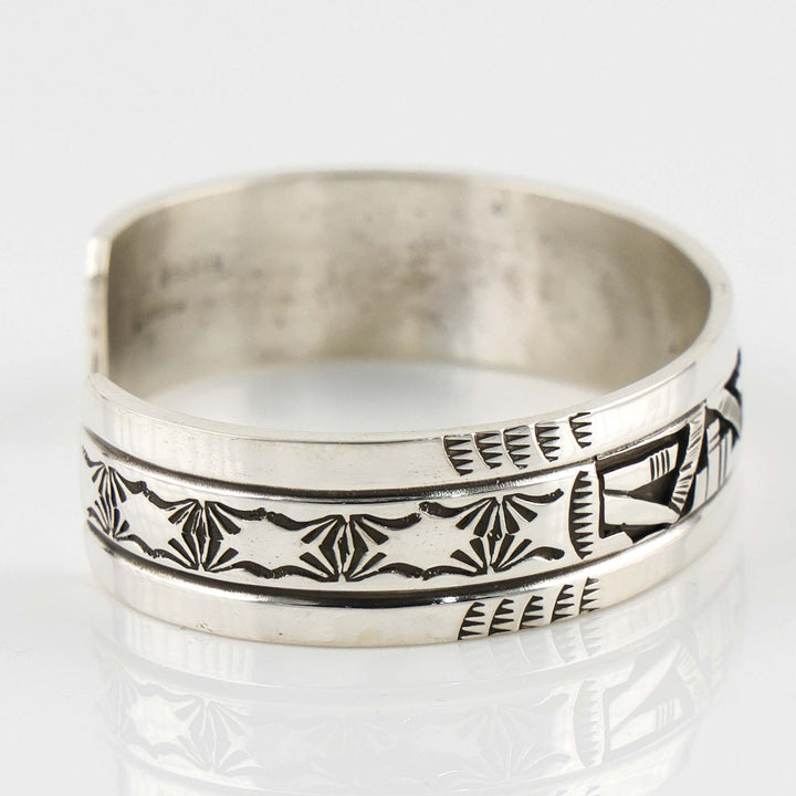 Silver Overlay Cuff