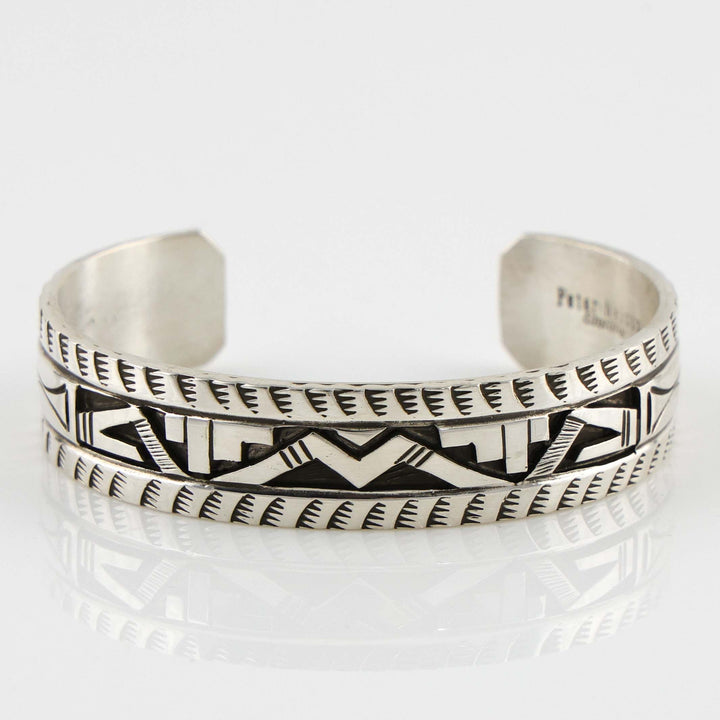 Silver Overlay Cuff