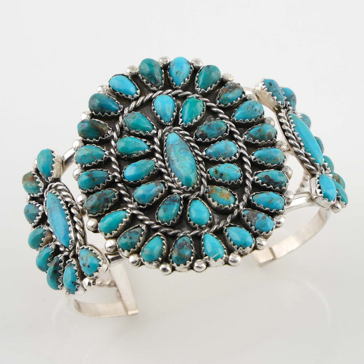 Turquoise Cluster Cuff