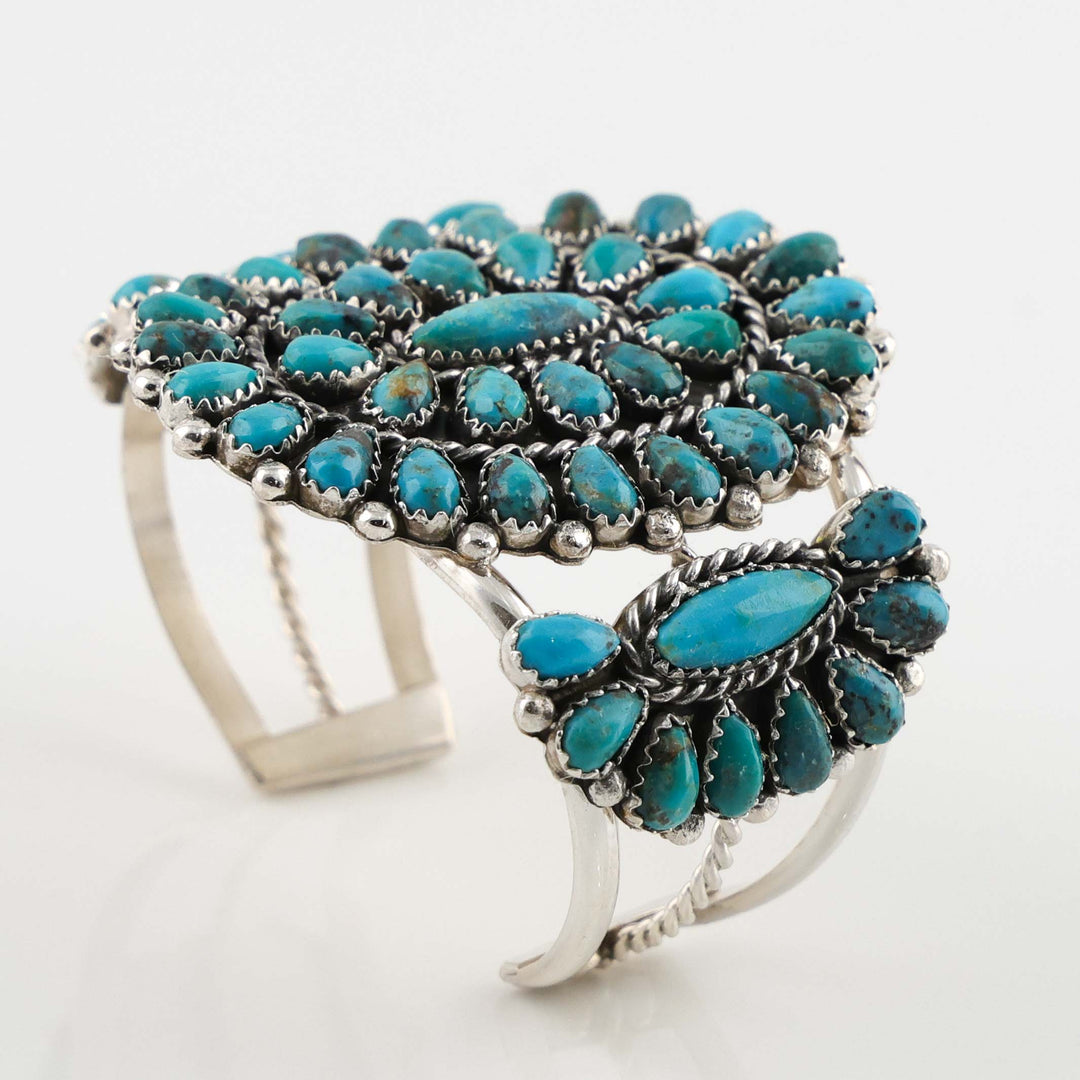 Turquoise Cluster Cuff