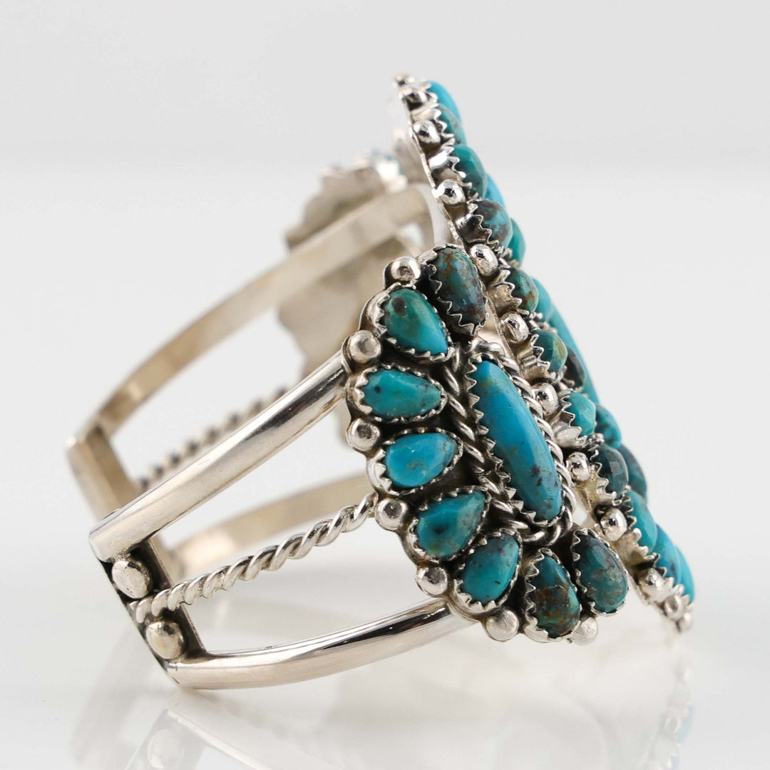 Turquoise Cluster Cuff