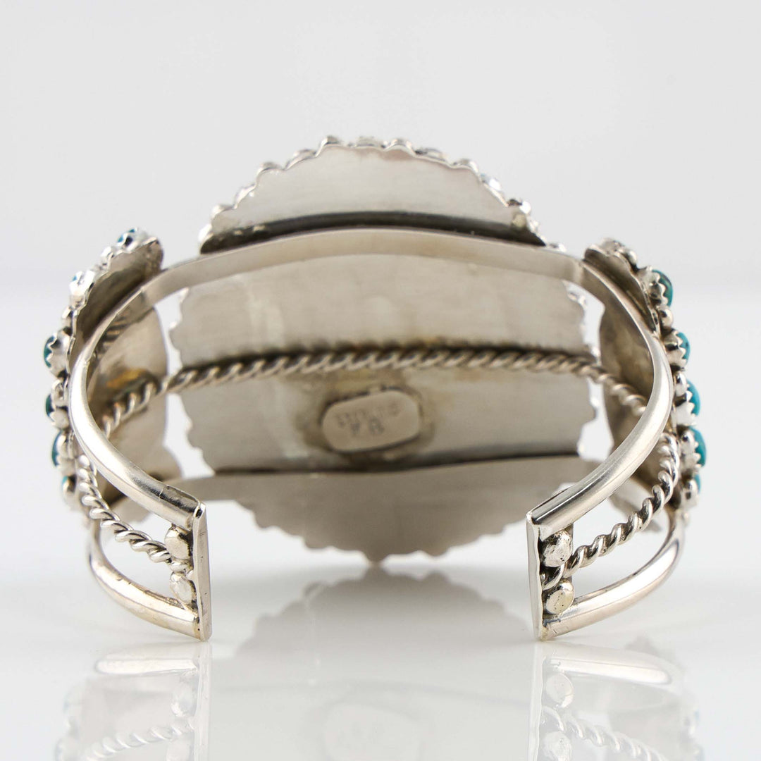 Turquoise Cluster Cuff