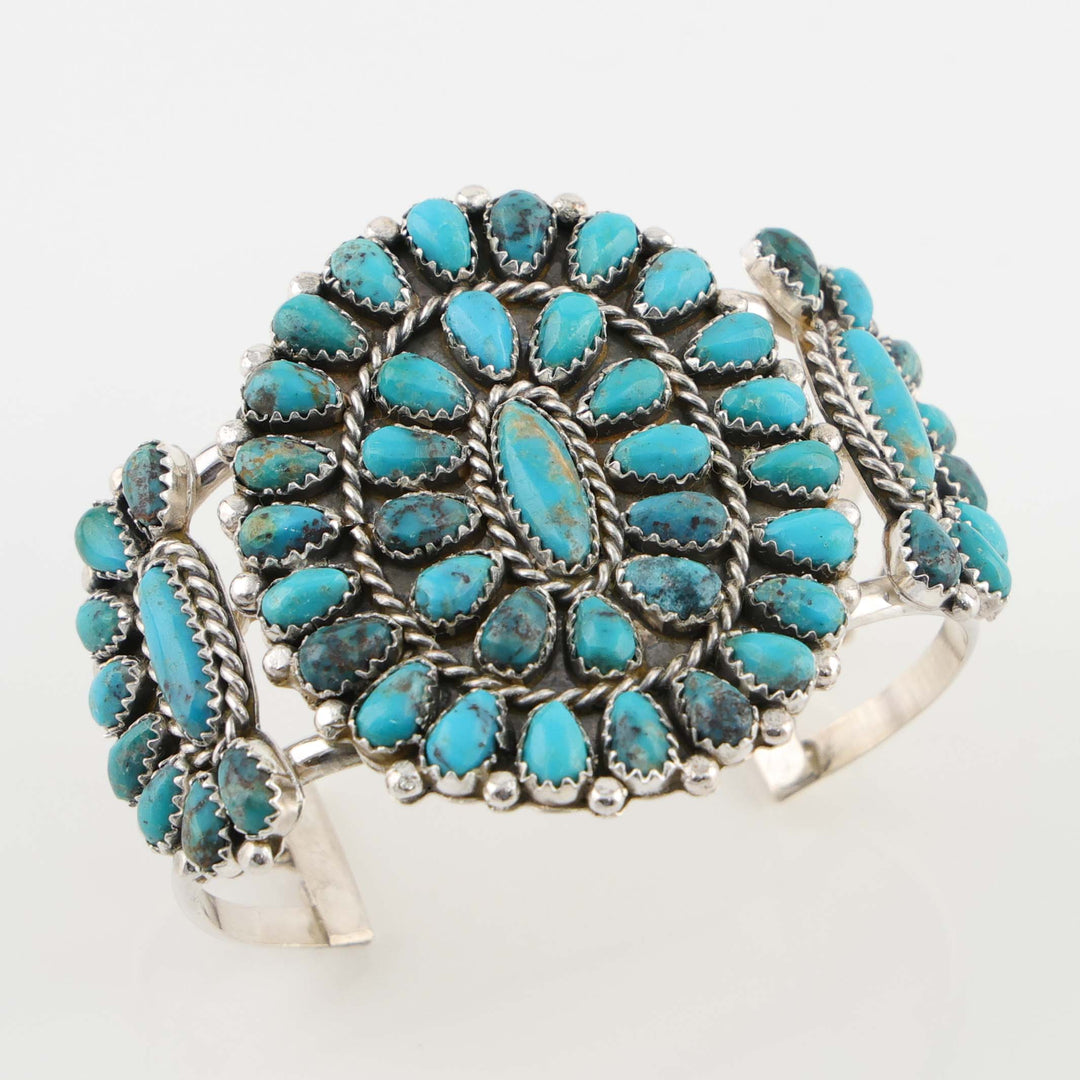 Turquoise Cluster Cuff