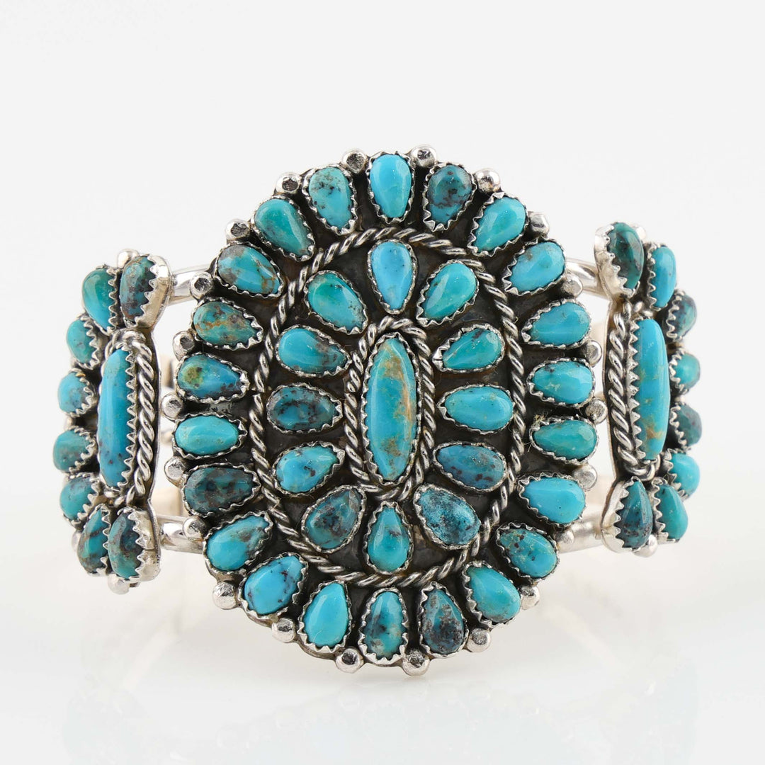 Turquoise Cluster Cuff