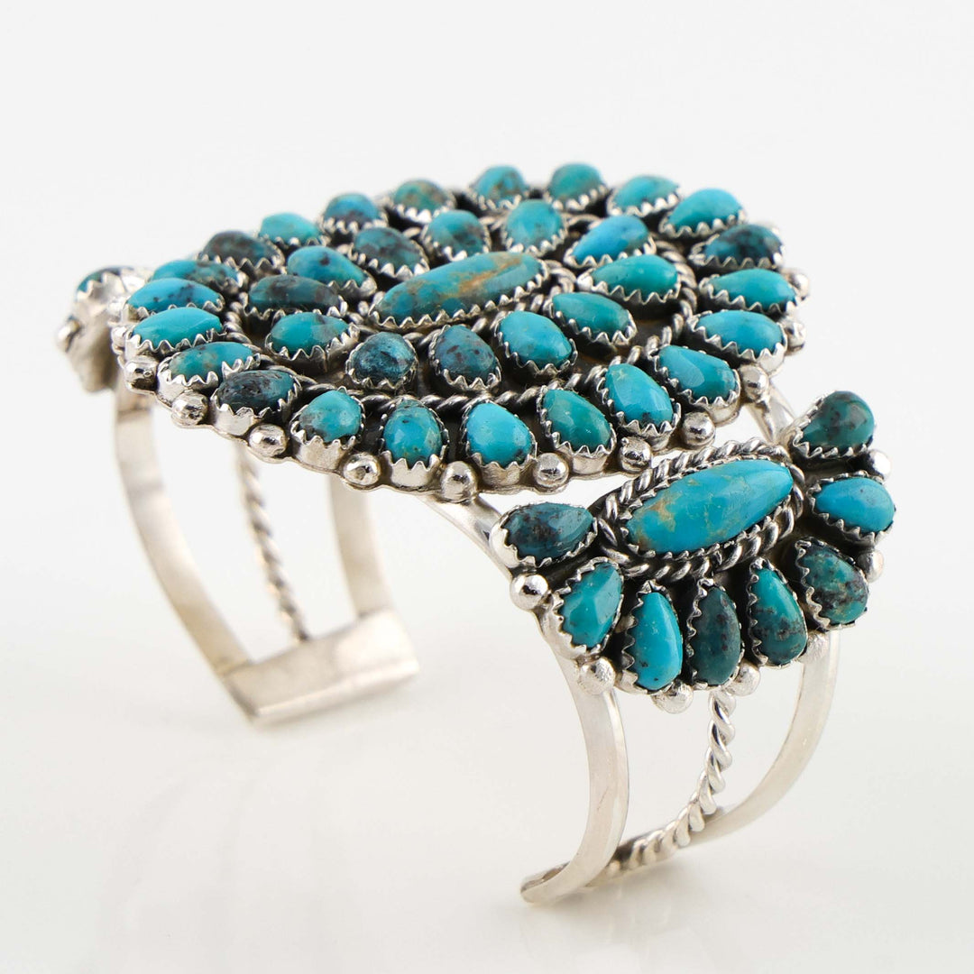 Turquoise Cluster Cuff