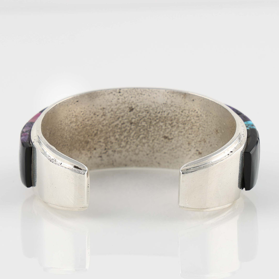 Multi-Stone Inlay Cuff