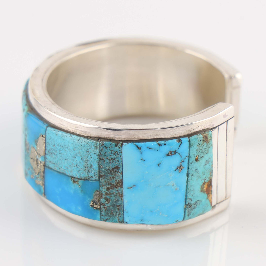 Turquoise Inlay Cuff