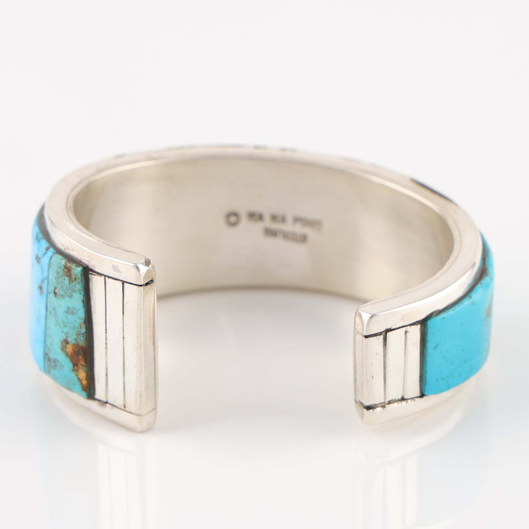 Turquoise Inlay Cuff
