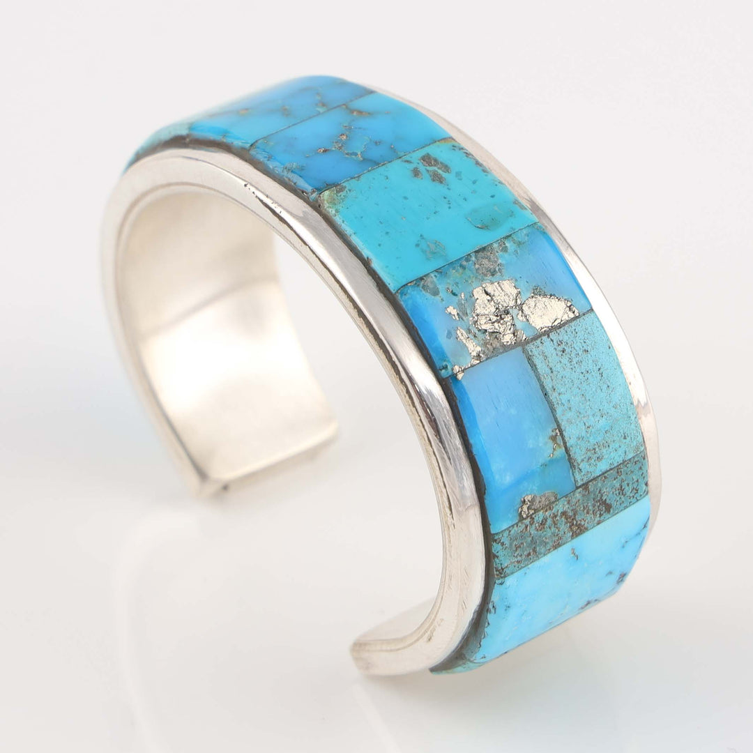 Turquoise Inlay Cuff